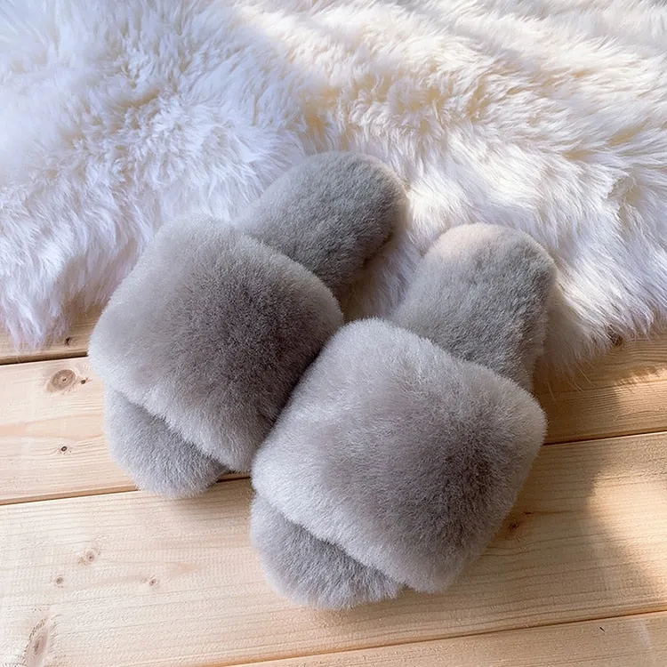 Shearling Slippers