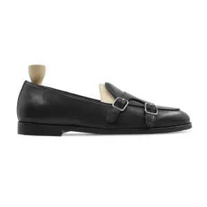 Siedlce - Men's Black Calf Leather Loafer