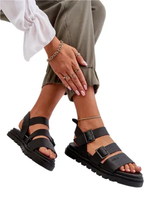 TEEK - Tri-Band Platform Sandals