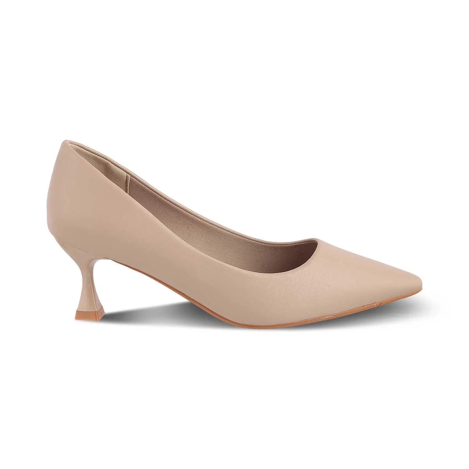 The Bre Beige Women's Dress Pumps Tresmode