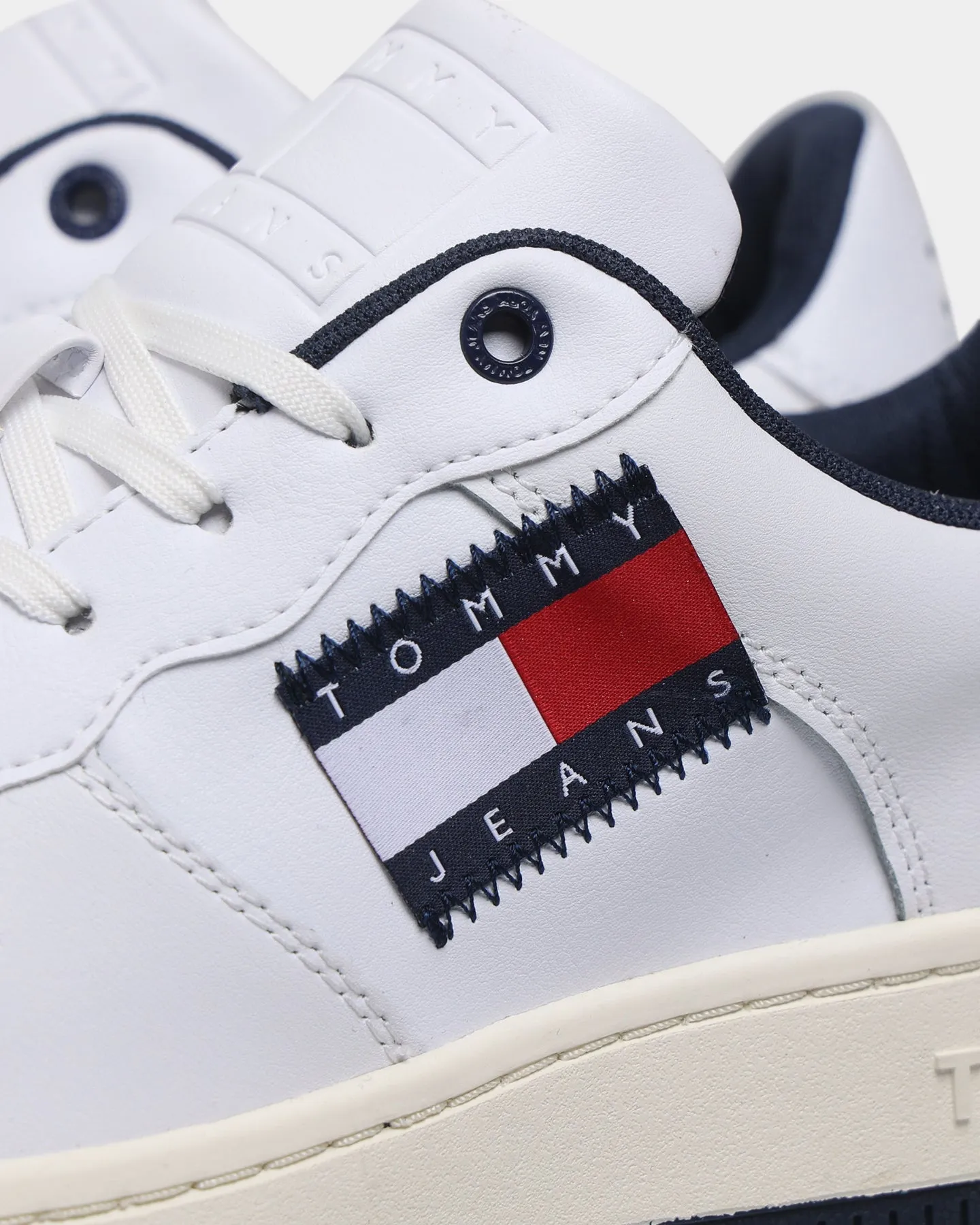 Tommy Jeans Basket Cupsole Logo White