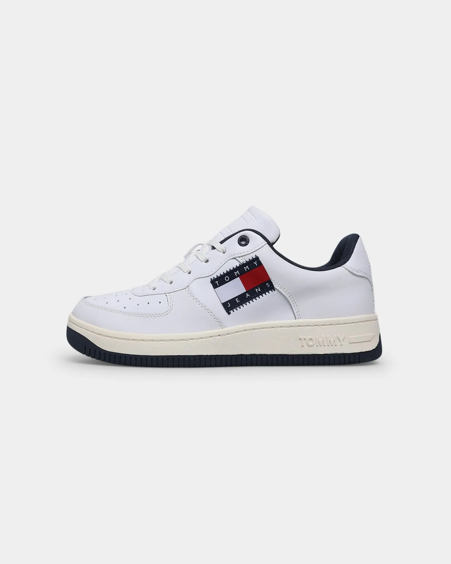 Tommy Jeans Basket Cupsole Logo White