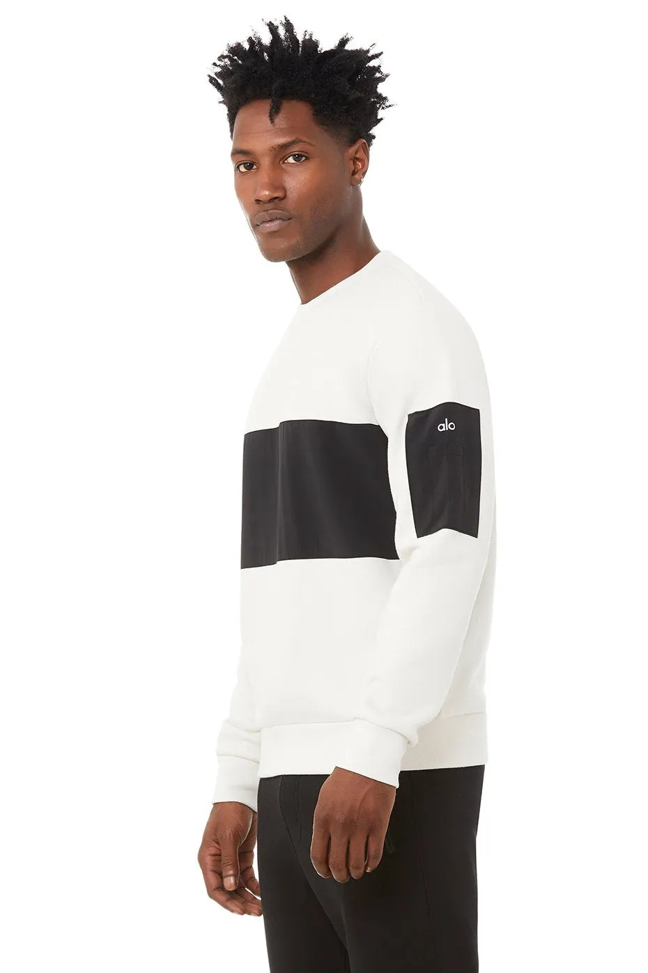 Traverse Pullover - Bone/Black