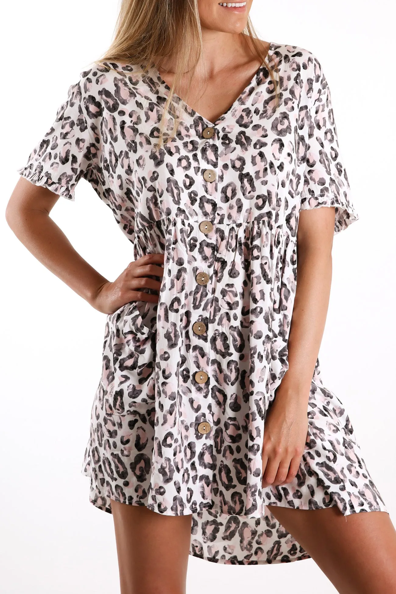 Wild Things Dress Leopard