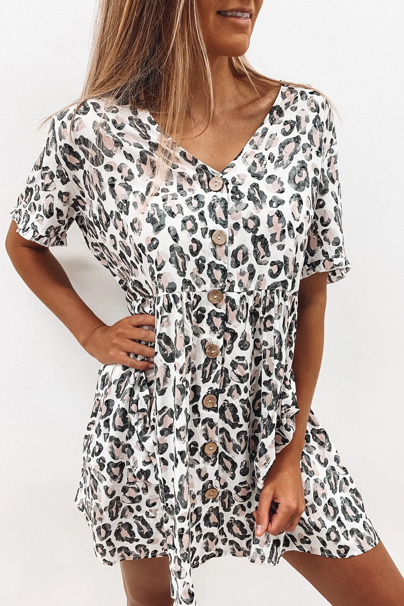 Wild Things Dress Leopard