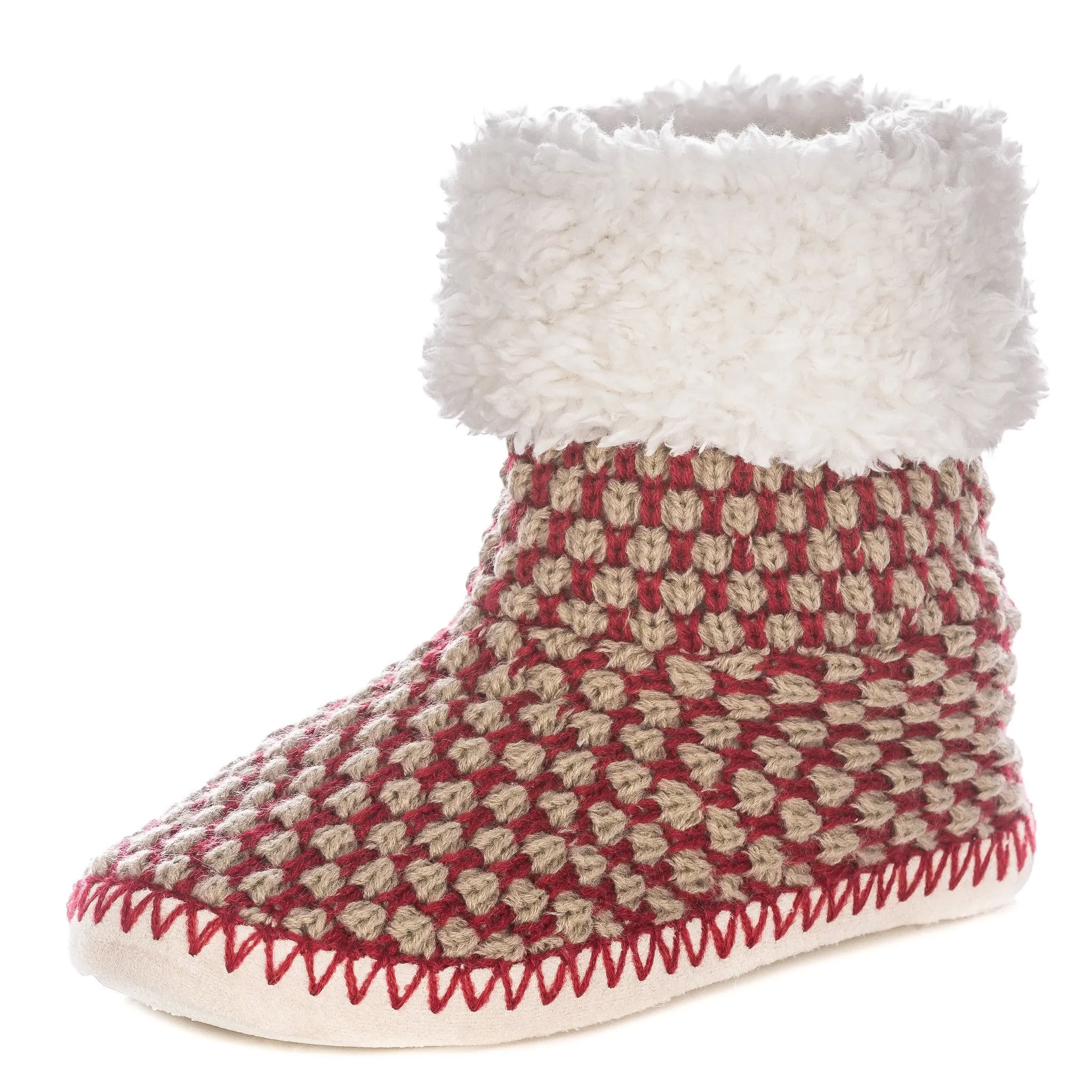 Women's Oxford Indoor Boot Slippers