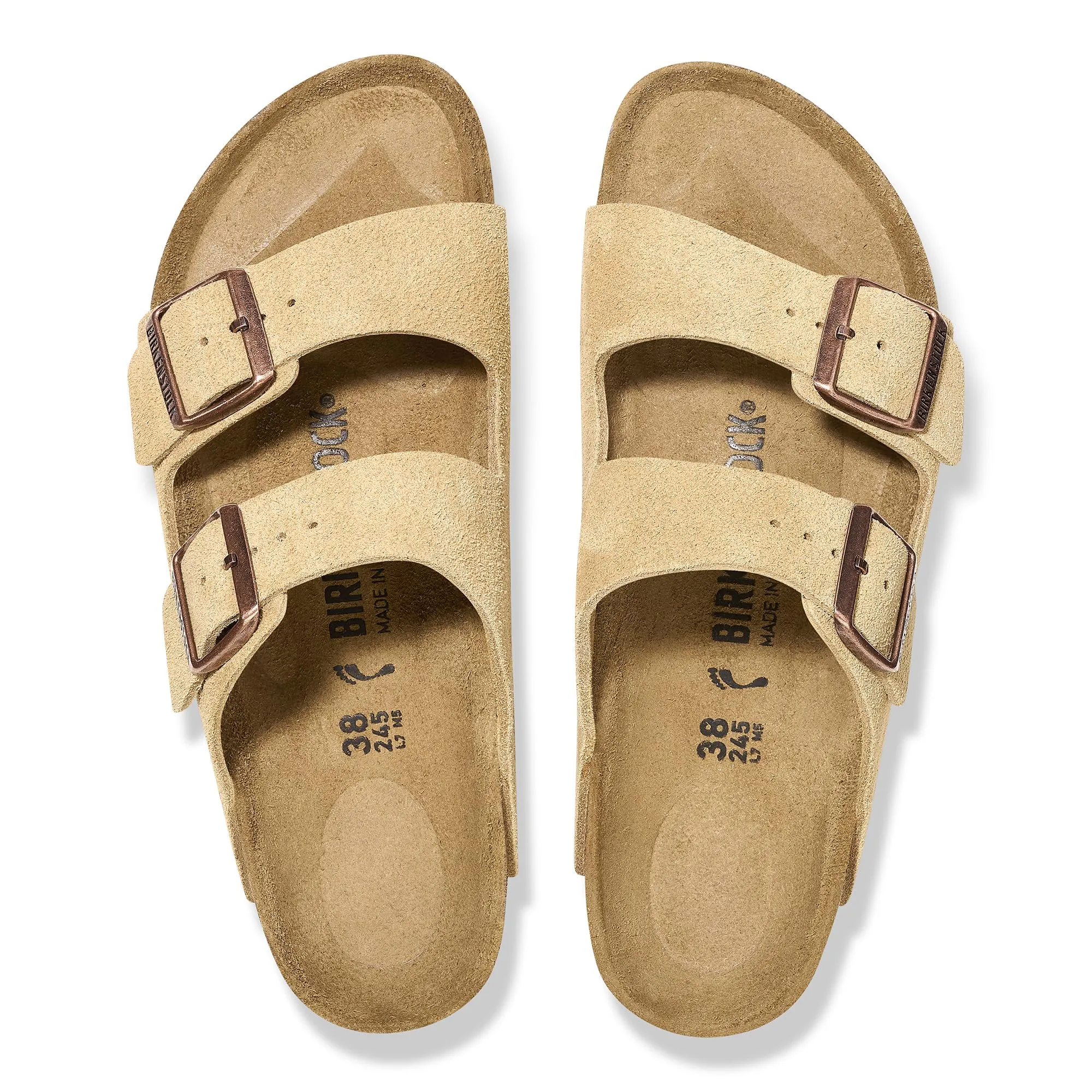 Women's Shoes Birkenstock ARIZONA Slide Sandals 1026190 LATTE CREAM