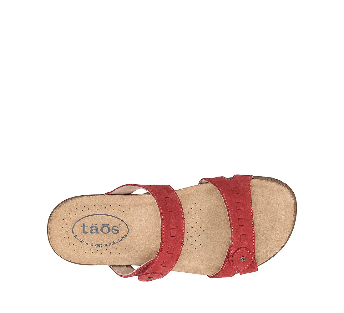 Women's Taos Bandalero BLR14166REDN Color: Red Nubuck